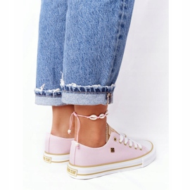 Klasické dámské tenisky Big Star HH274455 růžové růžový 1