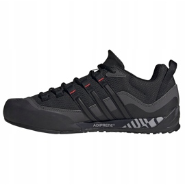 Pánské černé boty Terrex Swift Solo Adidas FX9323 černý 1