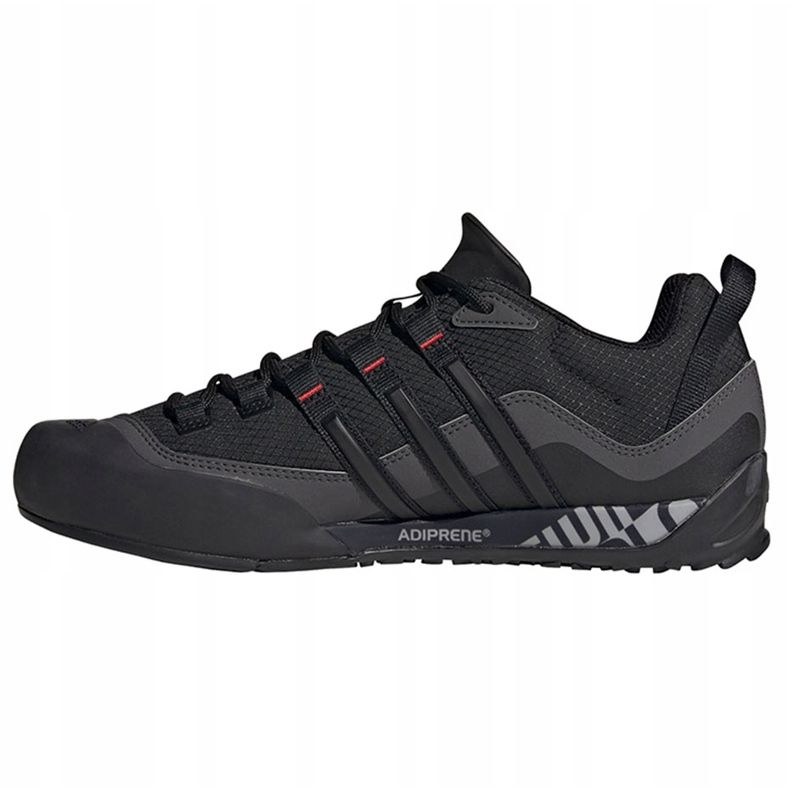 Pánské černé boty Terrex Swift Solo Adidas FX9323 černý 1