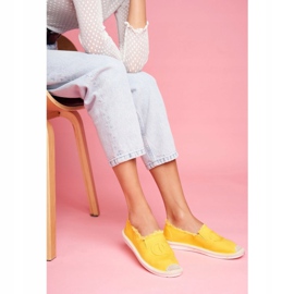 PS1 Dámské espadrilky ve žluté barvě žluť 1