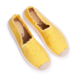 PS1 Dámské espadrilky ve žluté barvě žluť 5
