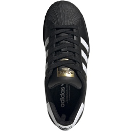 Dětské boty Adidas Superstar J černé EF5398 černý 1