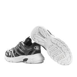 Jasně, černé tenisky černá 2