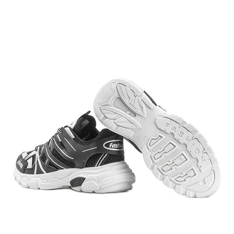 Jasně, černé tenisky černý 2