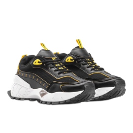 Erickiny černé sportovní tenisky černý 1