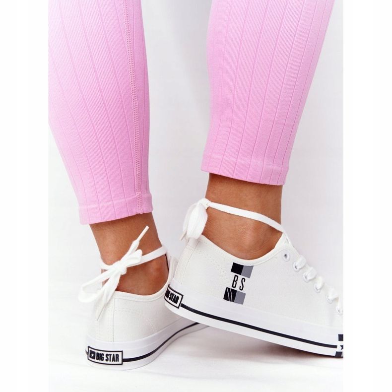 Klasické dámské tenisky Big Star HH274109 White bílý 2
