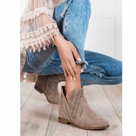 Filippo Jarní prolamované boty hnědý 1 Filippo Jarní prolamované boty hnědý 1