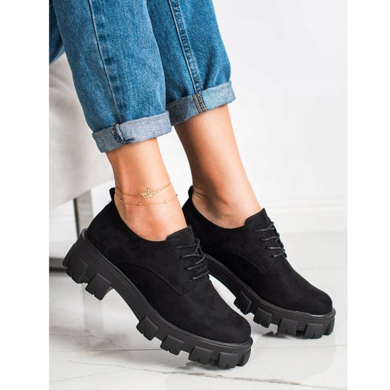 Seastar Módní boty na platformě černá 2