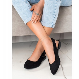 Sergio Leone Nazouvací lodičky s mašlí černá 2 Sergio Leone Nazouvací lodičky s mašlí černá 2