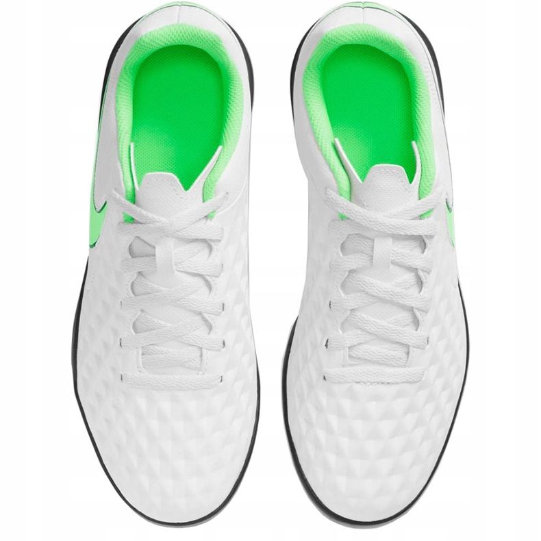 Kopačky Nike Tiempo Legend 8 Club Tf Junior AT5883 030 bílý bílý 1