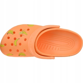 Crocs Classic Vacay Vibes Clog W 206375-801 oranžový žlutá 6