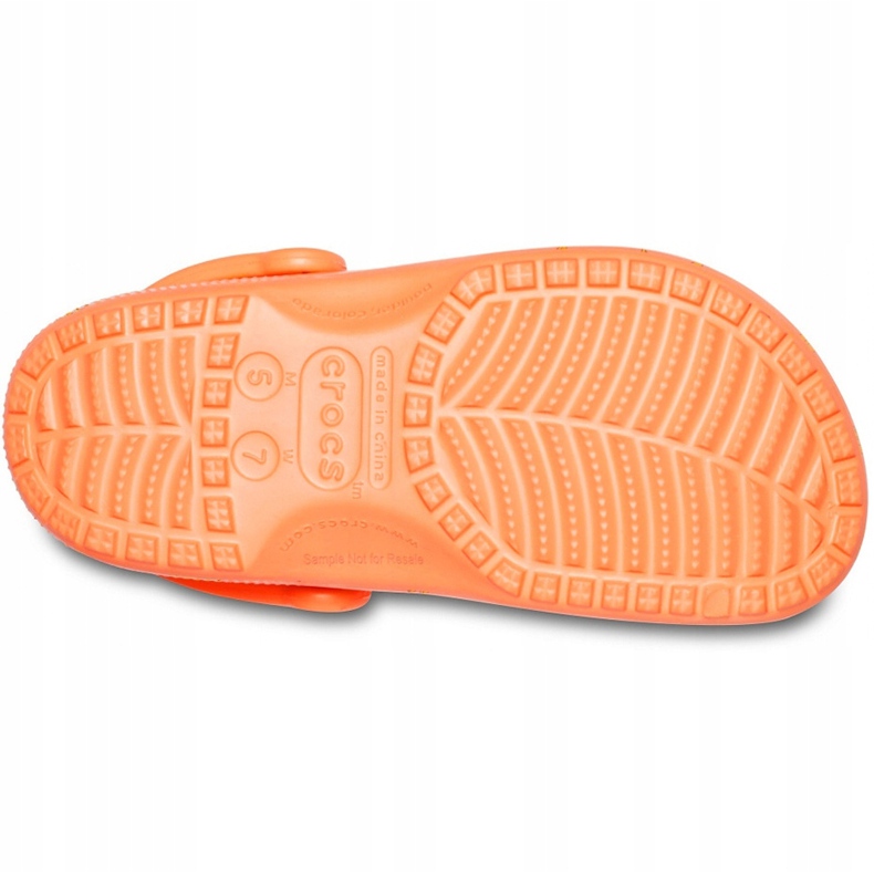 Crocs Classic Vacay Vibes Clog W 206375-801 pomerančový žluť 4