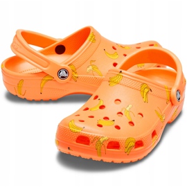 Crocs Classic Vacay Vibes Clog W 206375-801 pomerančový žluť 3