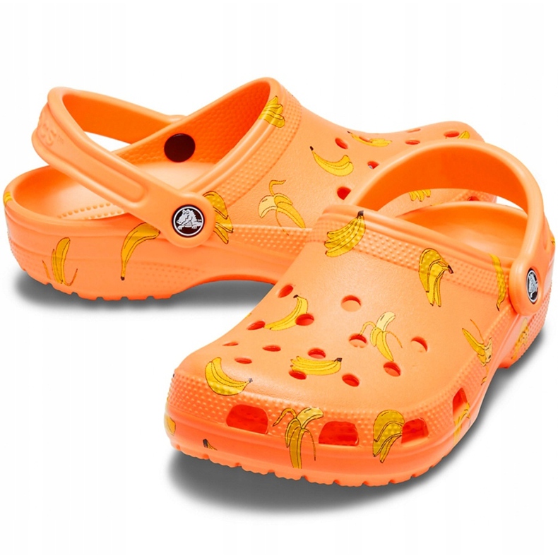Crocs Classic Vacay Vibes Clog W 206375-801 pomerančový žluť 3