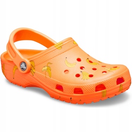 Crocs Classic Vacay Vibes Clog W 206375-801 pomerančový žluť 2