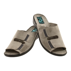 Adanex Dámské pantofle BIO Nature 26025 šedá 3