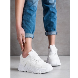 SHELOVET Bílé tenisky bílý 1