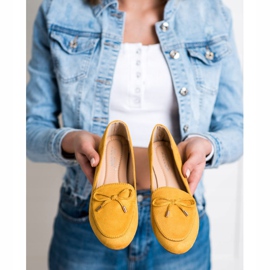 Abloom Suede Lords S Mašlí žlutá 2