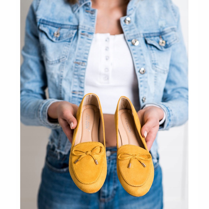 Abloom Suede Lords S Mašlí žlutá 2