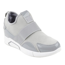 Šedá dámská sportovní obuv X-9761 1