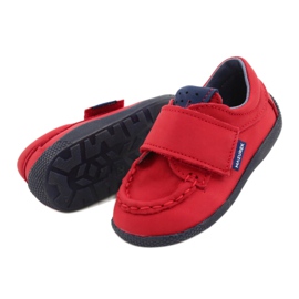 Mazurek Chlapci z červené kůže Moccasins 113 červený 2