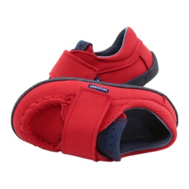 Mazurek Chlapci z červené kůže Moccasins 113 červený 4