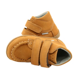 Mazurek Mokasíny Mazurka se suchým zipem Camel 127 žluť 4