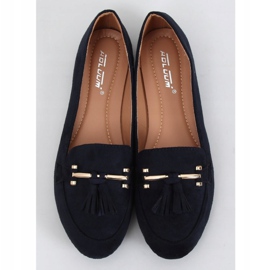 Dámské tmavomodré mokasíny 9988-159 DK.BLUE námořnická modrá 1