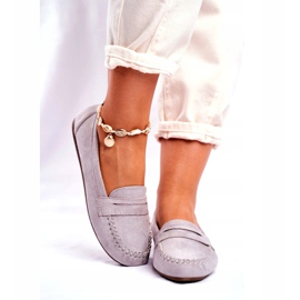 SEA Dámské mokasíny šedé Panay šedá 2