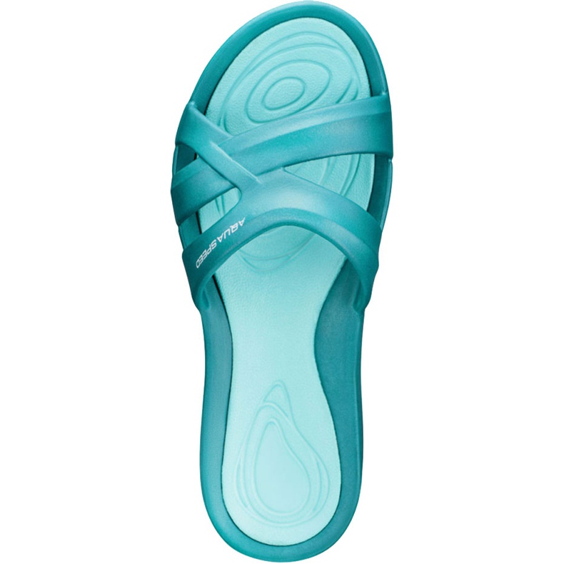 Dámské bazénové pantofle Aqua-Speed ​​Panama col.42 zelený 2