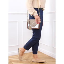 Mokasíny mandlově béžové 3C-6 meruňkové béžový 1