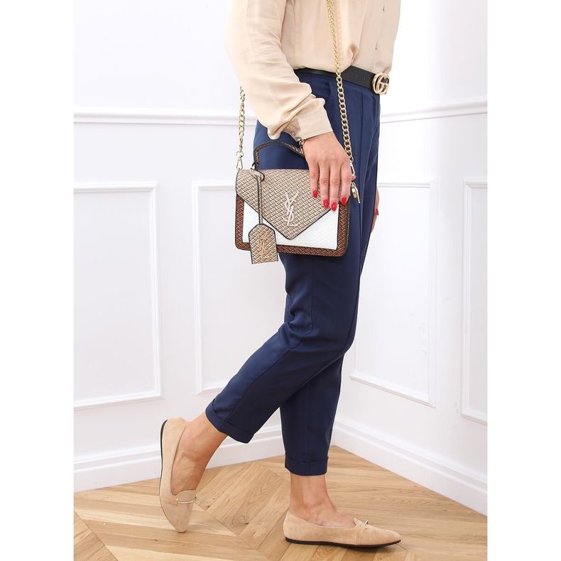 Mokasíny mandlově béžové 3C-6 meruňkové béžový 1