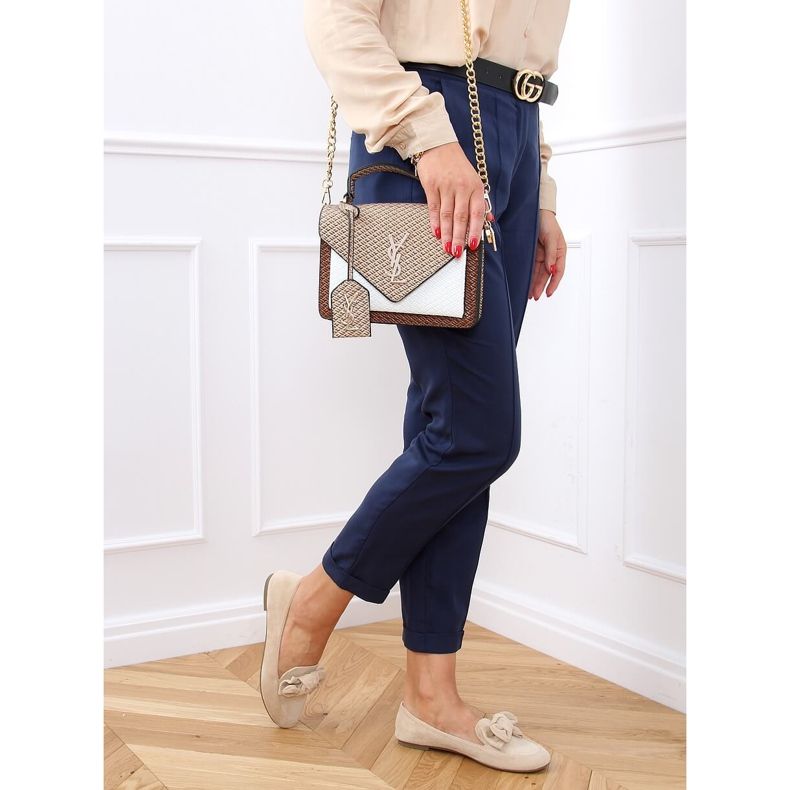 Dámské béžové mokasíny 9086 béžové béžový 2