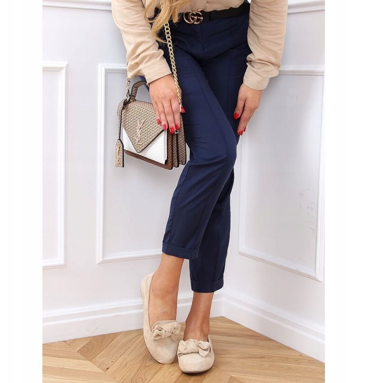 Dámské béžové mokasíny 9086 béžové béžový 1