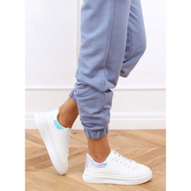 Bílé dámské tenisky A88-63 Silver bílý 1