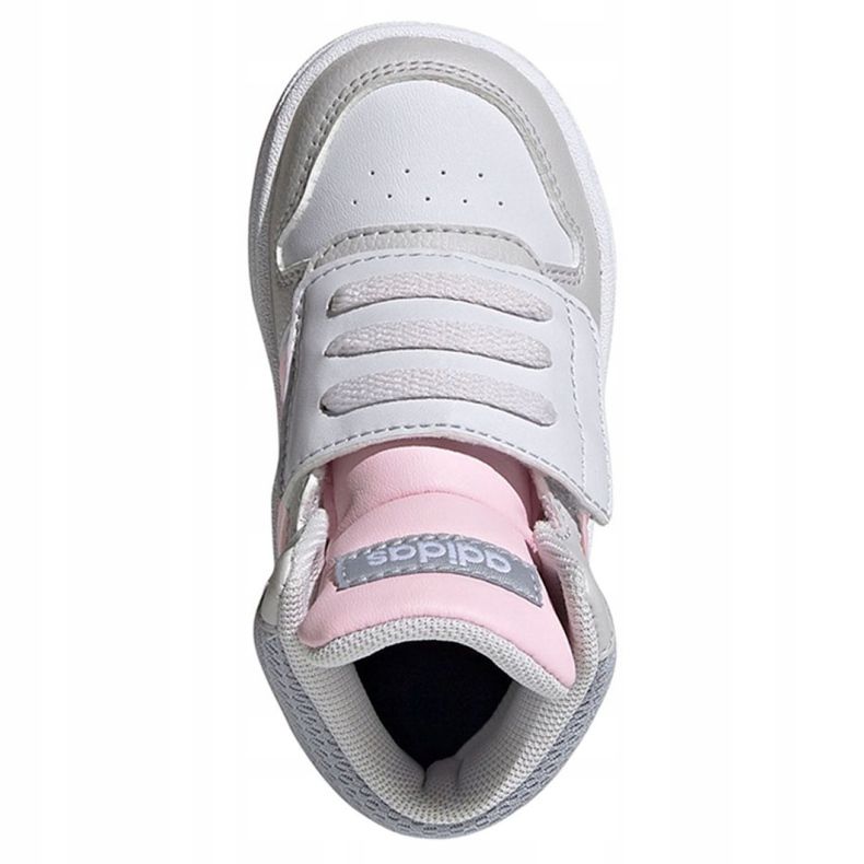 Boty Adidas Hoops Mid 2.0 I Jr FY9290 růžový šedá 2
