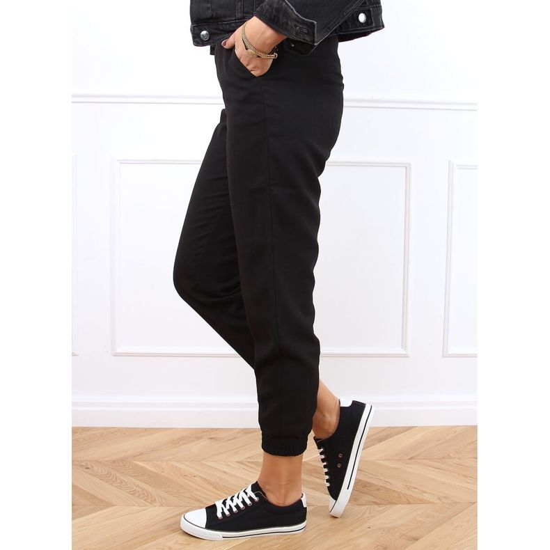 Černé dámské klasické tenisky BN-B68 Black černá 2