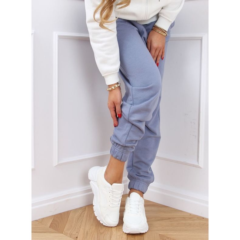 Bílé sportovní boty YL-45 White bílý 1