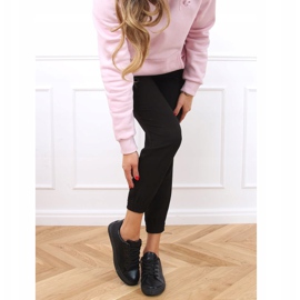 Černé dámské tenisky A6021 Black černá 1 Černé dámské tenisky A6021 Black černá 1