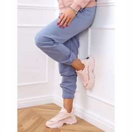 Růžová sportovní obuv 9933 Růžová růžový 1