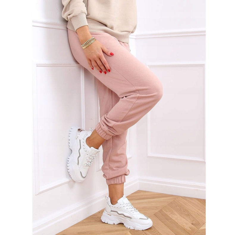 Bílá 9933 bílá sportovní obuv bílý 2