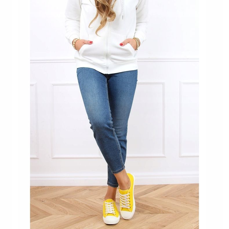 Žluté dámské tenisky 3176 žluté žlutá 1