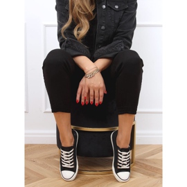 Černé dámské tenisky 3176 Black černá 2