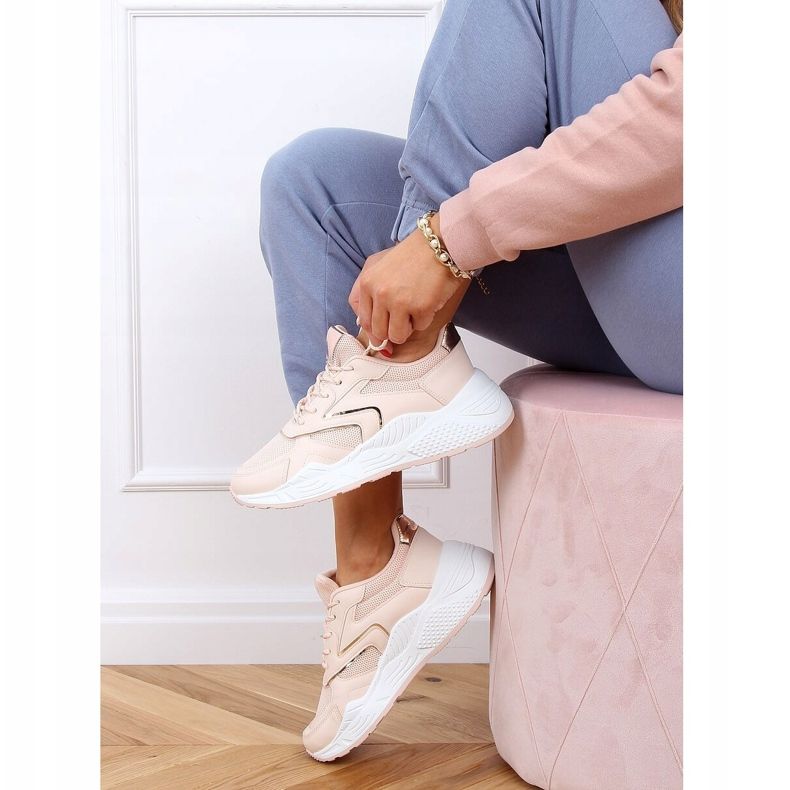 Růžová sportovní obuv GB-003 Růžová růžový 1