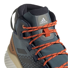 Boty Adidas Terrex Folgian Mid Gtx M EF6766 hnědý černý pomerančový šedá 2