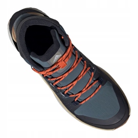 Boty Adidas Terrex Folgian Mid Gtx M EF6766 hnědý černý pomerančový šedá 3