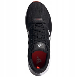 Pánské boty Adidas Runfalcon 2.0 černé, bílé a oranžové FZ2803 bílý černý 1