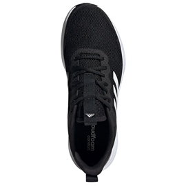 Pánské černé a bílé boty Adidas Fluidstreet FW1703 bílý černý 1