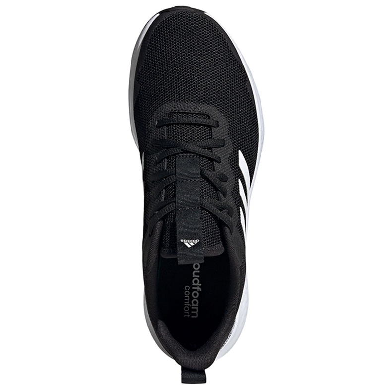 Pánské černé a bílé boty Adidas Fluidstreet FW1703 bílý černý 1