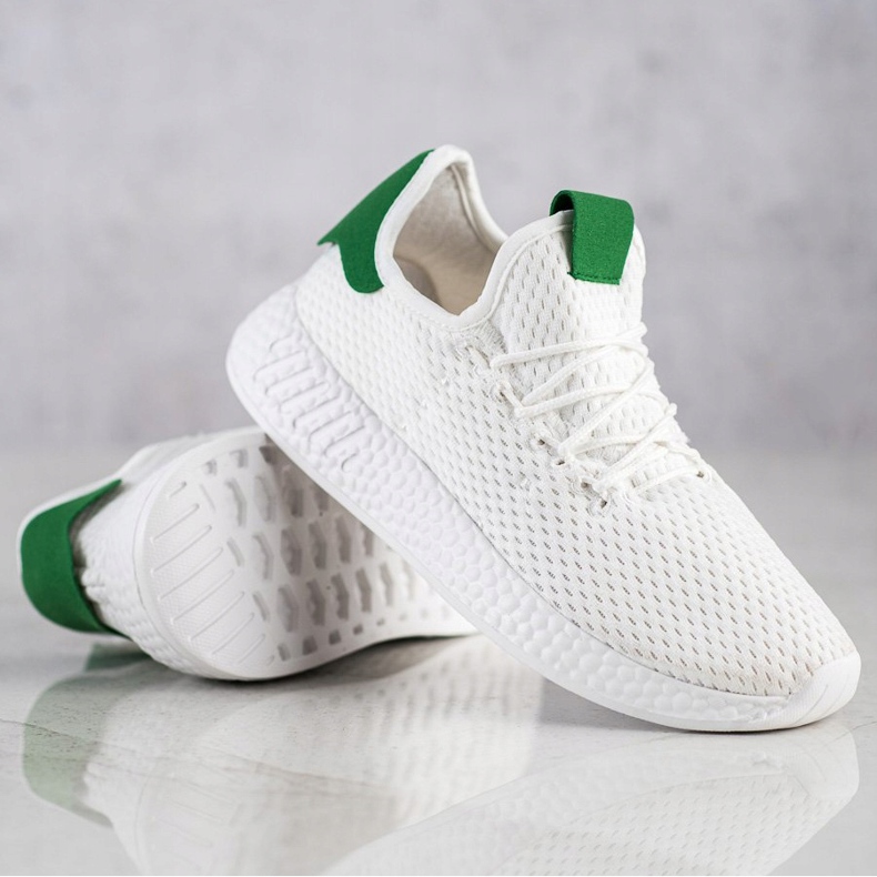 Bona Lehké textilní tenisky bílý 1